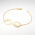 Personalized Infinity Bracelet with Multiple Names