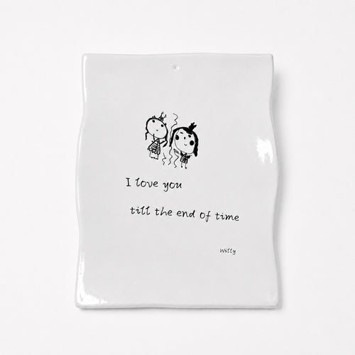 Custom Ceramic Letter Note Dish – Handwritten Message Keepsake Tray