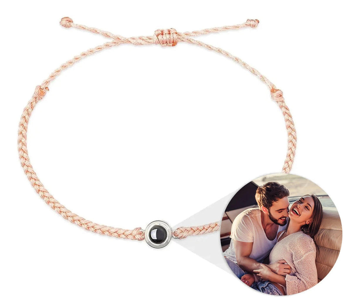 Personalized Photo Projection Bracelet